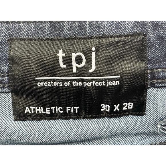 TPJ The Perfect Jean Men's Athletic Fit Stretch Denim Jeans - Size 30x28 (31x28) - Picture 4 of 5
